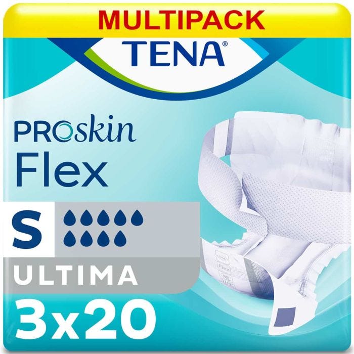 Multipack 3x TENA Flex Ultima Small (3129ml) 20 Pièces - Pack1