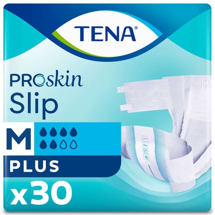 TENA Slip Plus Medium (2100ml) 30 Pièces