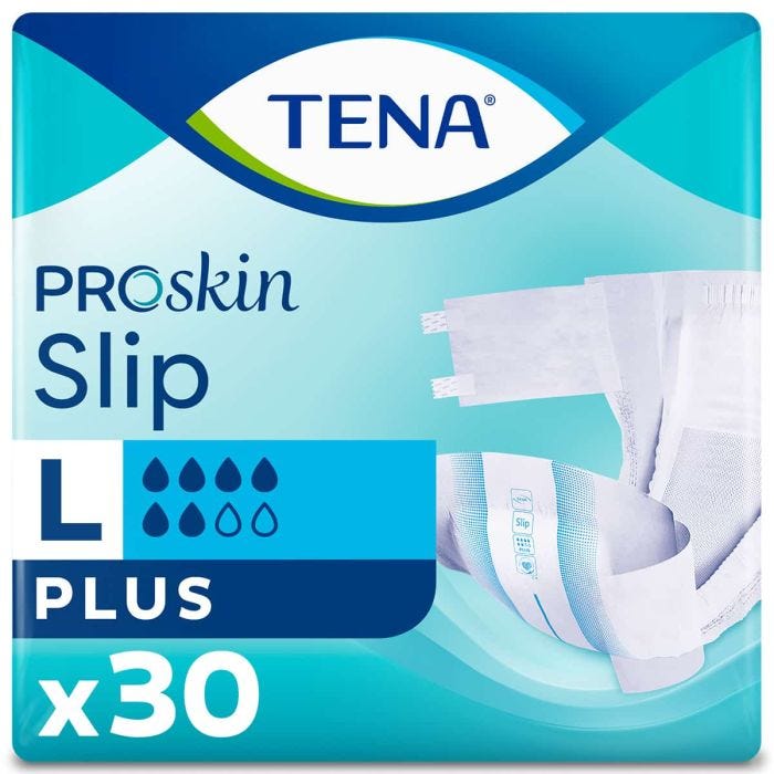 TENA Slip Plus Large (2400ml) 30 Pièces