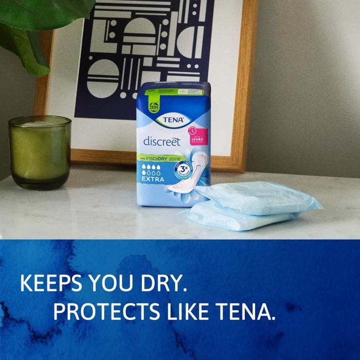 TENA Discreet Extra Plus (600ml) 16 Pièces