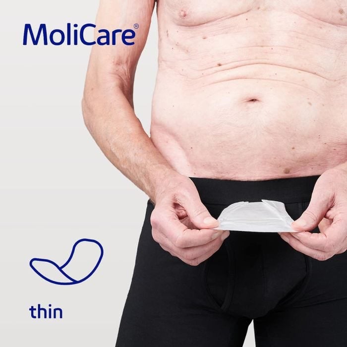 Multipack 12x MoliCare Premium Men Pouch (330ml) 14 Pack - thin