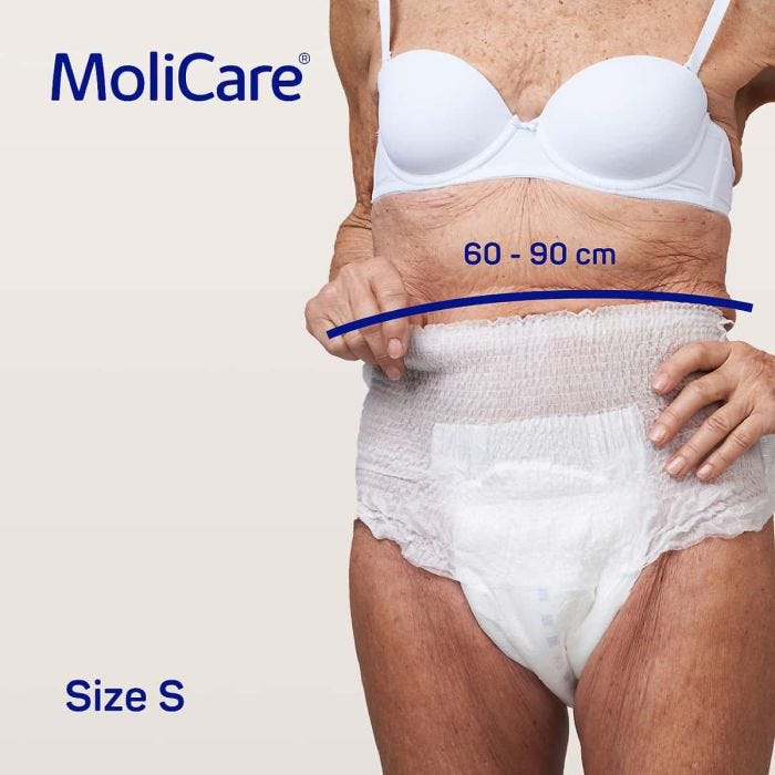 MoliCare Premium Mobile Pants 8 Drops Small (1791ml) 14 Pièces