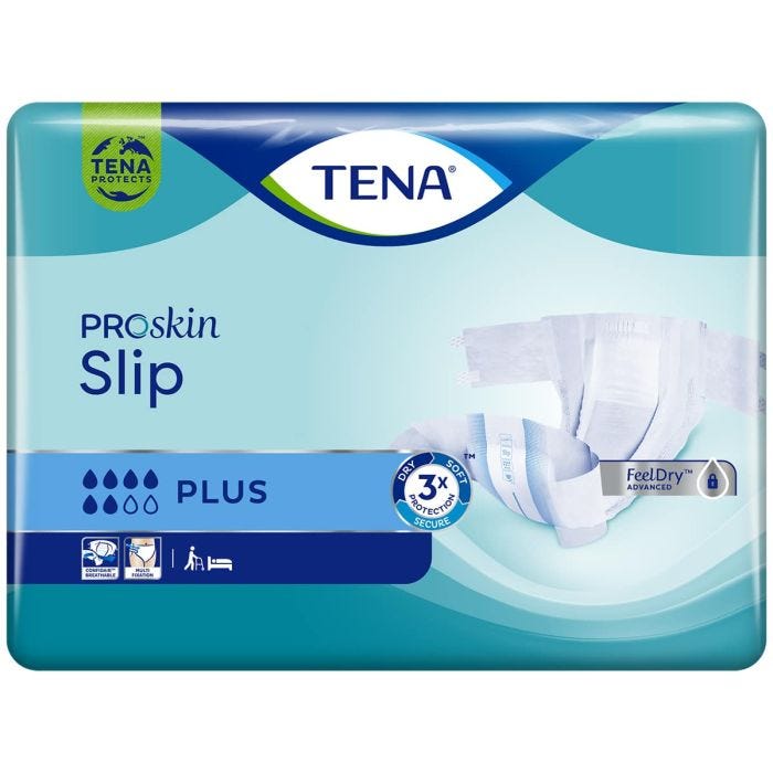 TENA Slip Plus Small (1550ml) 30 Pièces