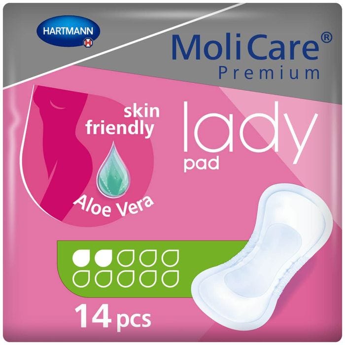 MoliCare Premium Lady Pad 2 Drops (330ml) 14 Pièces