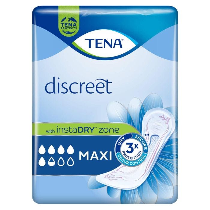 TENA Discreet Maxi (798ml) 12 Pièces - pack