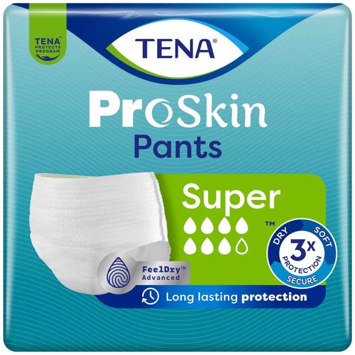 Multipack 4x TENA Pants Super XL (2010ml) 12 Pièces