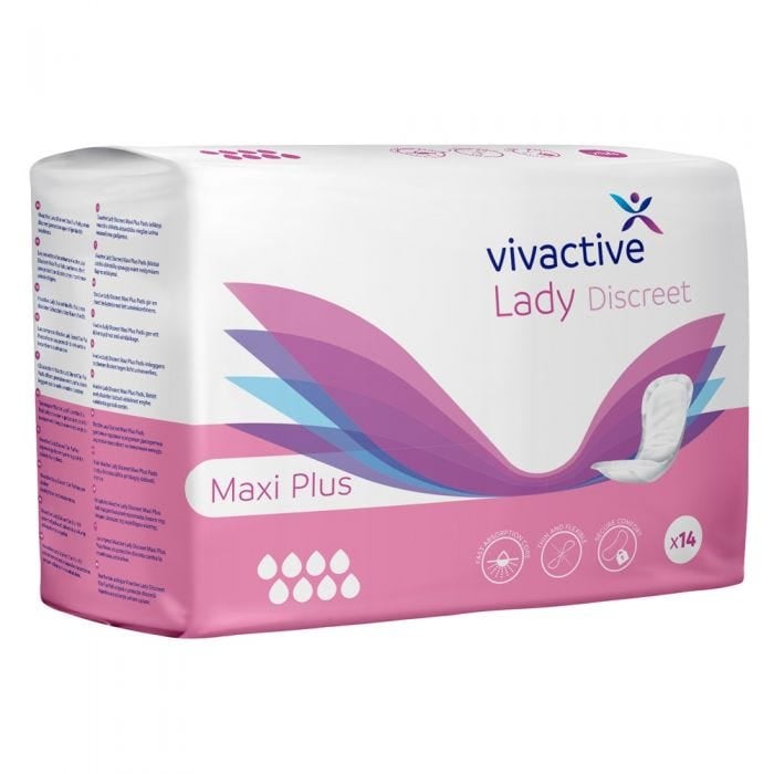 Vivactive Lady Discreet Maxi Plus (1000ml) 14 Pièces