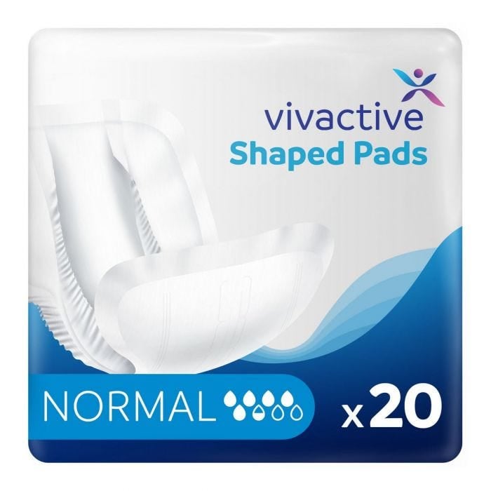 Vivactive Shaped Pads Normal (1100ml) 20 Pièces