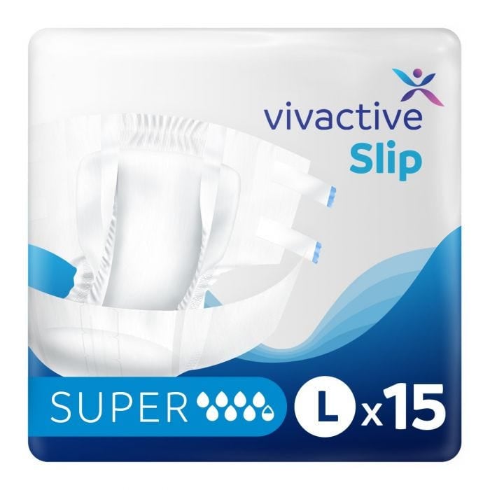 Vivactive Slip Super Large (3700ml) 15 Pièces