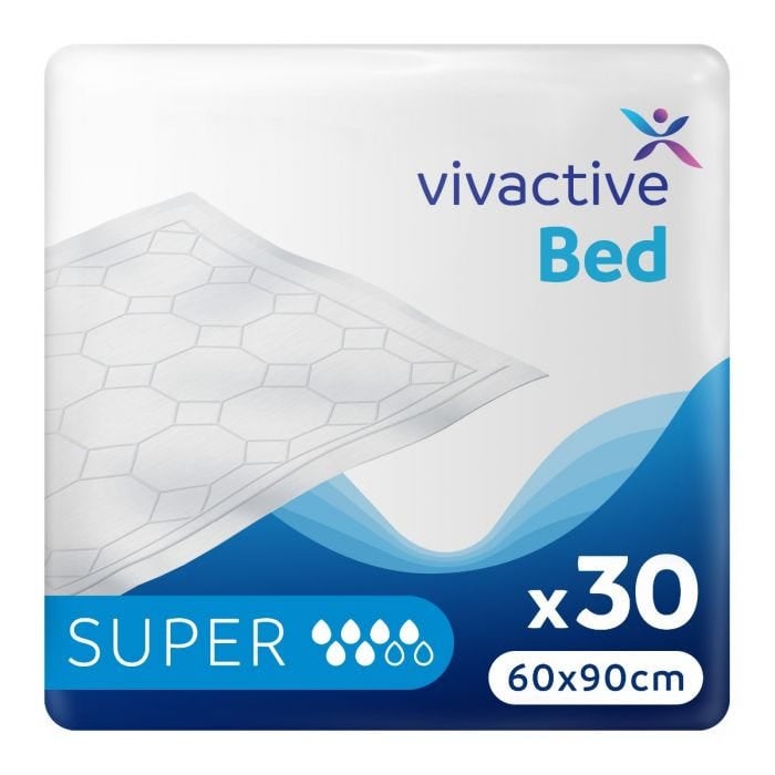 Alèses Vivactive Bed Pads 60x90cm (1550ml) 30 Pièces