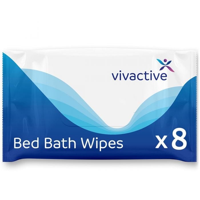 Vivactive Bed Bath Wipes 8 Pièces