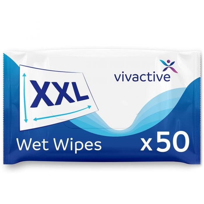 Vivactive XXL Wet Wipes 50 Pièces