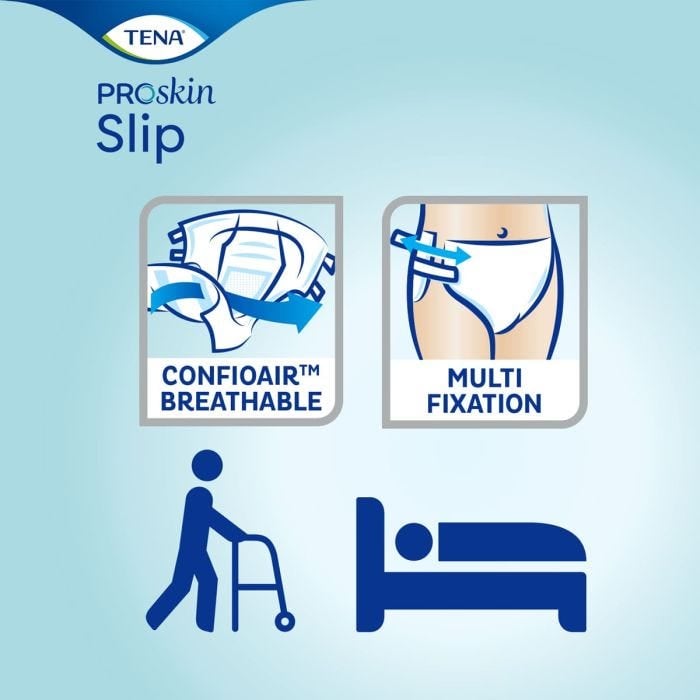 TENA Slip Ultima Medium (3700ml) 21 Pièces - features