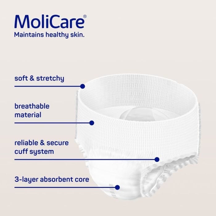 MoliCare Premium Mobile Pants 8 Drops XL (2421ml) 14 Pièces