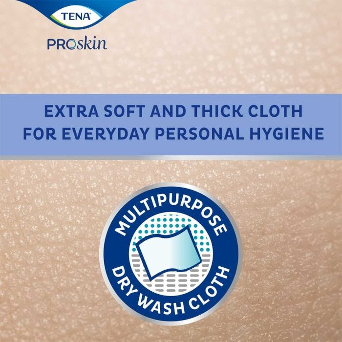 TENA ProSkin Soft Wipes 135 Pack - everyday personal hygiene