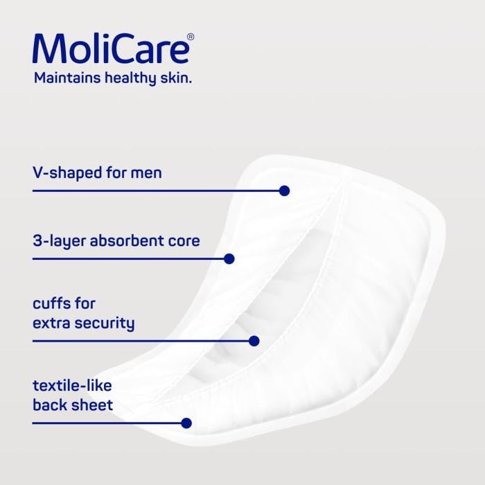 MoliCare Premium Men Pad 3 Drops (400ml) 14 Pièces