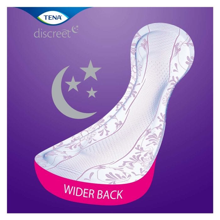 TENA Discreet Maxi Night (930ml) 12 Pièces - wider back