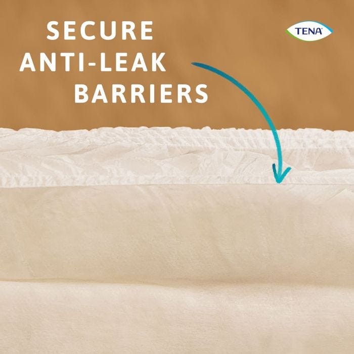 TENA Pants Super XL (2010ml) 12 Pièces - secure anti-leak barriers