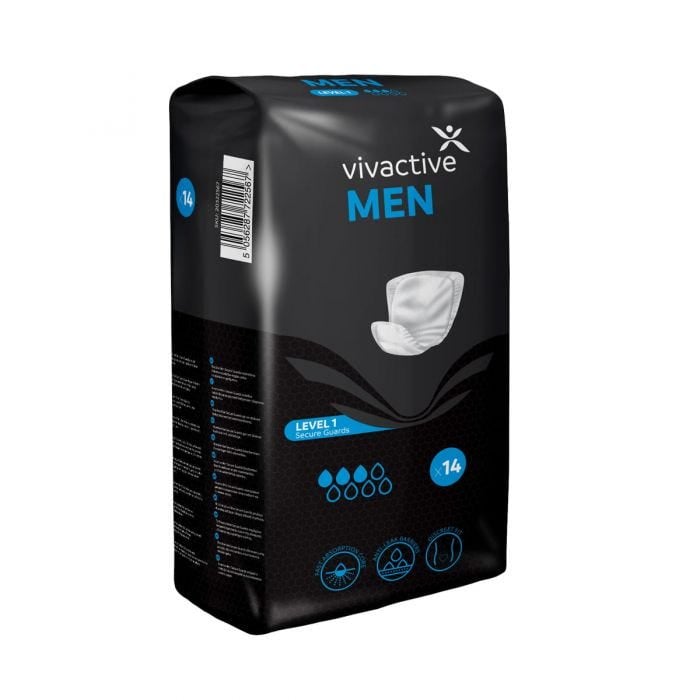 Multipack 24x Vivactive Men Level 1 (285ml) 14 Pièces