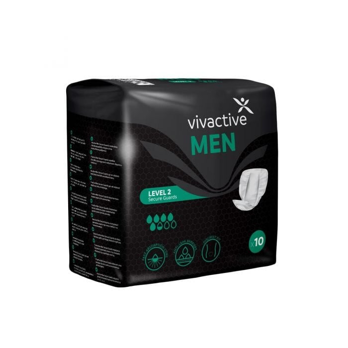 Multipack 24x Vivactive Men Level 2 (500ml) 10 Pièces