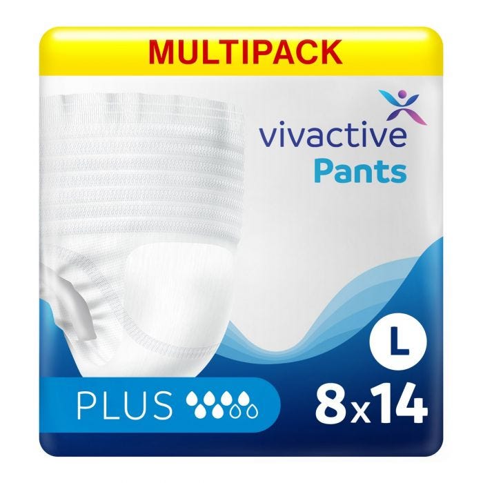 Multipack 8x Vivactive Pants Plus Large (1590ml) 14 Pièces