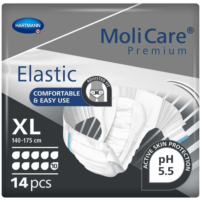 MoliCare Premium Elastic 10 Drops XL (4380ml) 14 Pièces