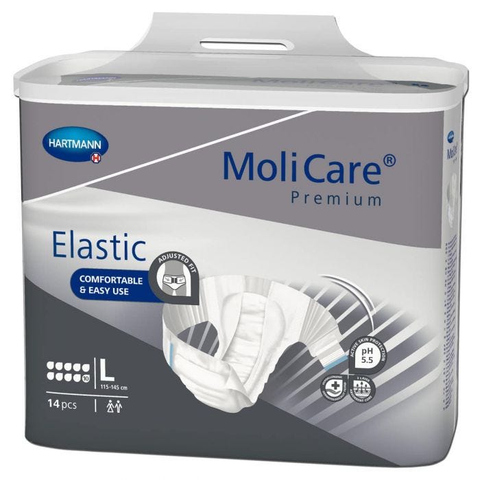 MoliCare Premium Elastic Maxi Plus Large (4499ml) 14 Pack - pack 2