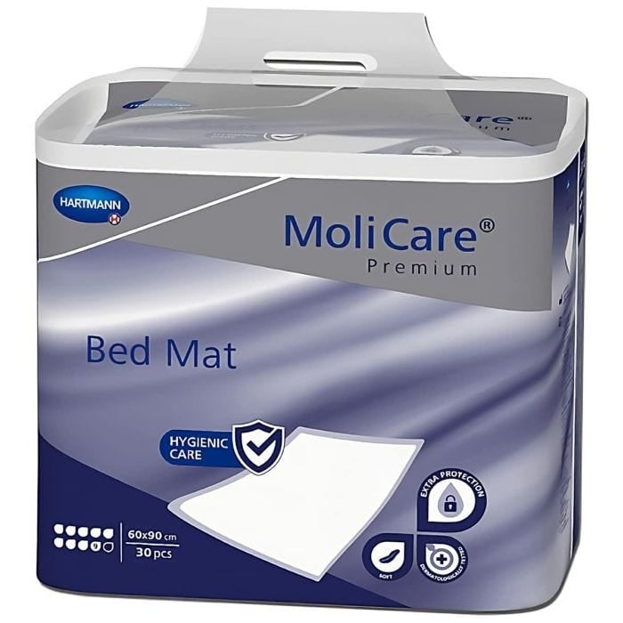 MoliCare Premium Bed Mat 9 Drops 60x90cm (2719ml) 30 Pièces