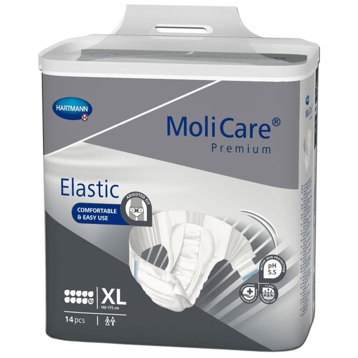 MoliCare Premium Elastic 10 Drops XL (4380ml) 14 Pièces