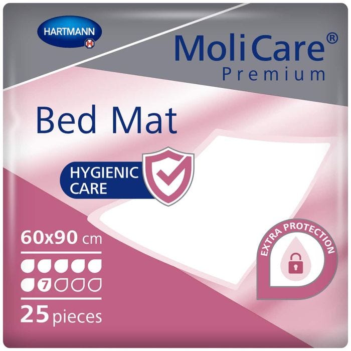 MoliCare Premium Bed Mat 7 Drops 60x90cm (1250ml) 25 Pièces - mobile