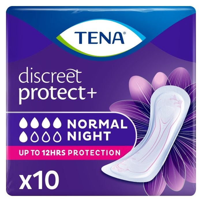 TENA Discreet Normal Night (530ml) 10 Pièces