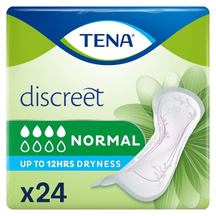 TENA Discreet Normal (350ml) 24 Pièces