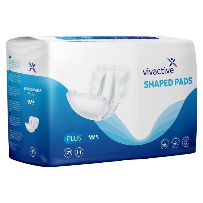 Vivactive Shaped Pads Plus (1900ml) 21 Pièces