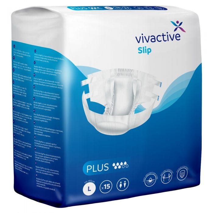 Vivactive Slip Plus Large (2350ml) 15 Pièces