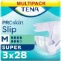 Multipack 3x TENA Slip Super Medium (2450ml) 28 Pièces