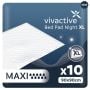 Vivactive Bed Pad Night Maxi XL 90x90cm (3000ml) 10 Pack - mobile new