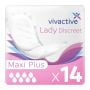 Vivactive Lady Discreet Maxi Plus (1000ml) 14 Pièces