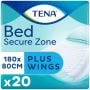 Alèses TENA Bed Plus Wings 180x80cm (2300ml) 20 Pièces