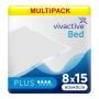 Multipack 8x Alèses Vivactive Bed and Chair Pads 60x40cm (750ml) 15 Pièces