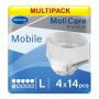 Multipack 4x MoliCare Premium Mobile Pants 6 Drops Large (1963ml) 14 Pièces