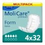 Multipack 4x MoliCare Premium Form 5 Drops (1720ml) 32 Pièces