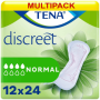 Multipack 12x TENA Discreet Normal (350ml) 24 Pièces