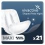 Vivactive Shaped Pads Night Maxi (3500ml) 21 Pièces