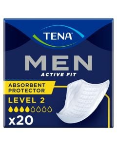 TENA Men Active Fit Niveau 2 (450ml) 20 Pièces