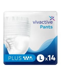 Vivactive Pants Plus Large (1590ml) 14 Pièces