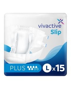 Vivactive Slip Plus Large (2350ml) 15 Pièces