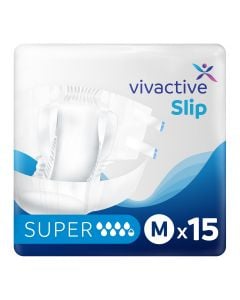 Vivactive Slip Super Medium (3600ml) 15 Pack - mobile