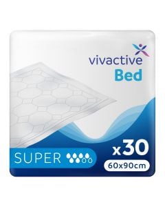 Alèses Vivactive Bed Pads 60x90cm (1550ml) 30 Pièces