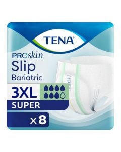 TENA Slip Bariatric Super XXXL (3080ml) 8 Pièces