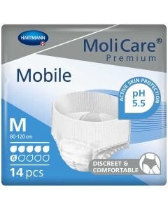 MoliCare Premium Mobile Pants 6 Drops Medium (1662ml) 14 Pièces